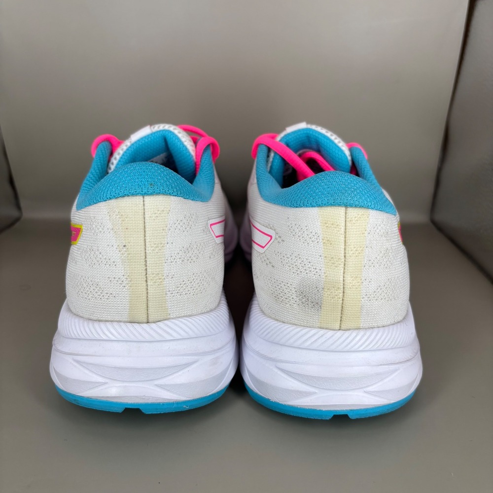 ASICS Gel-Excite 7 Womens Running Shoes White Pink Blue 1012A562 Size 9.5 - Picture 4 of 7